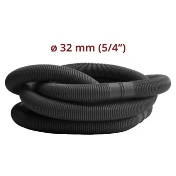  Hadice v metráži O 5/4" (32 mm) - díl 1 m černá 