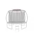 Náhradní tyč obruče pro trampolínu Marimex 457 cm Premium - 125,5 cm