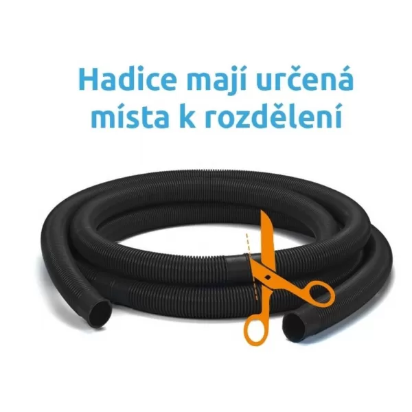  Hadice v metráži O 5/4" (32 mm) - balení 10 m (černá) 