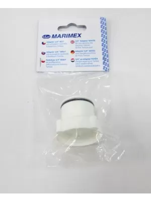 Adaptér bílý 5/4" pro připojení vysavače / skimmeru k bazénům Marimex