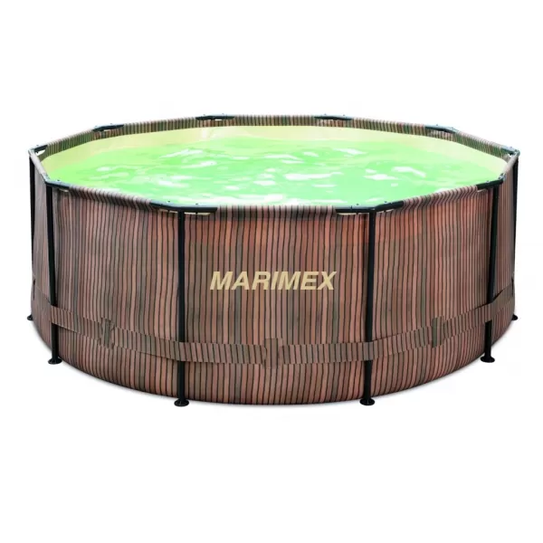  Bazén Marimex Florida 3,05x0,91 m se zabudovaným skimmerem - motiv TEAK 