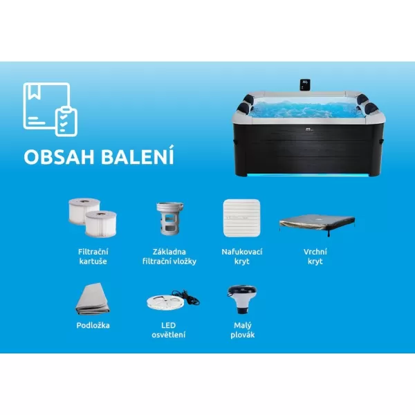  Vířivý bazén MSPA OSLO F-OS063W 